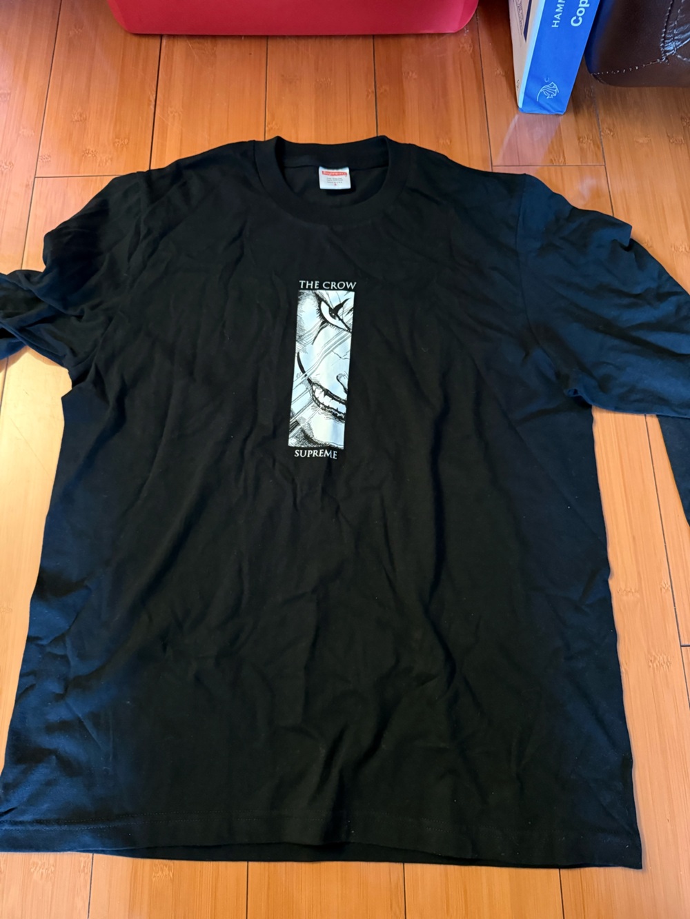 Supreme Black 'The Crow' Graphic Tee